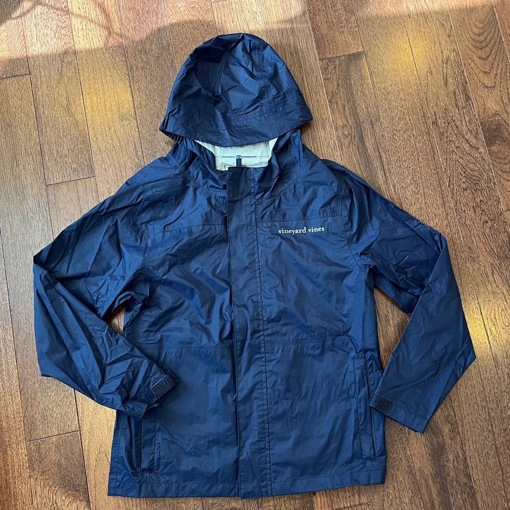 EUC Vineyard Vines Boys Rain Jacket